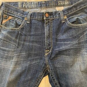 Ariat Men's Dark Blue Straight Jeans